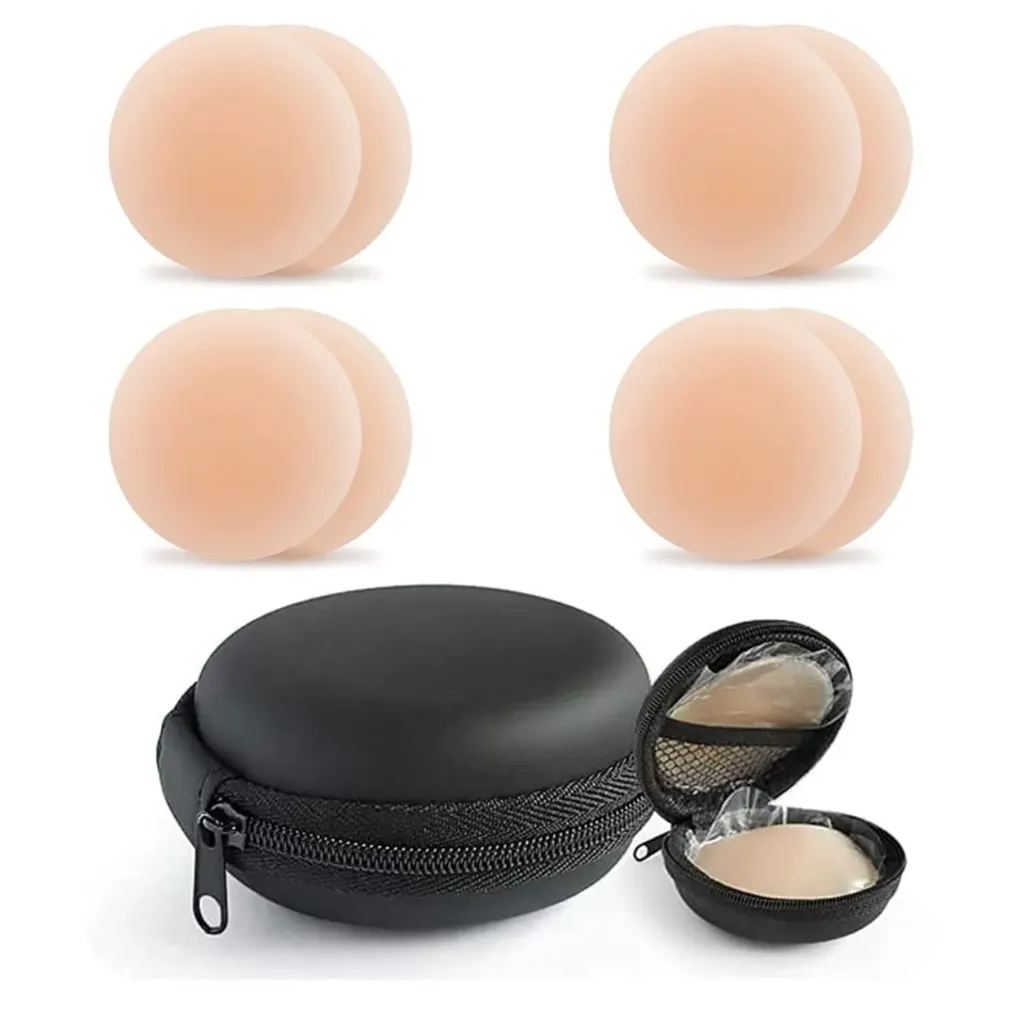 Premium Invisible Silicone Pads with Travel Case