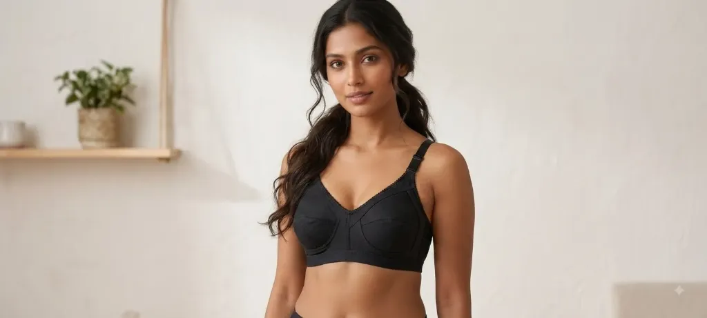 B&C Daily Active Support Bra (Black, 30)